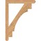 Ekena Millwork Merced Craftsman Smooth Bracket, Western Red Cedar, 3 1/2"W x 34"D x 46"H BKT04X34X46MRC04SWR - alternate 2